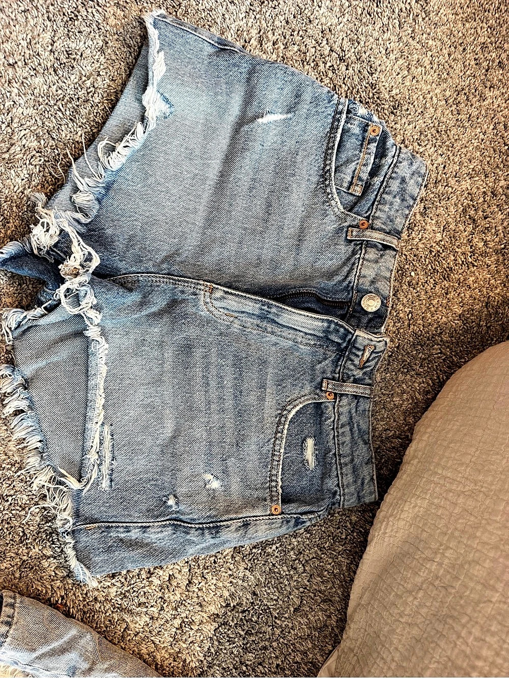 Women's Jean Shorts in Blue
